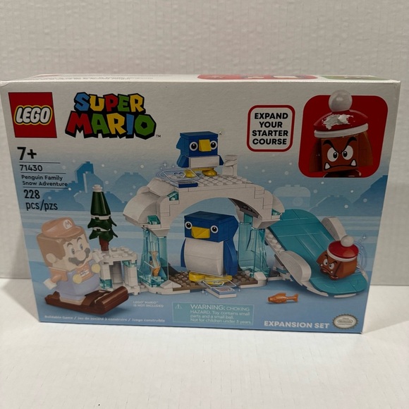 LEGO Super Mario Penguin Family Snow Adventure Expansion Set - Picture 9 of 10